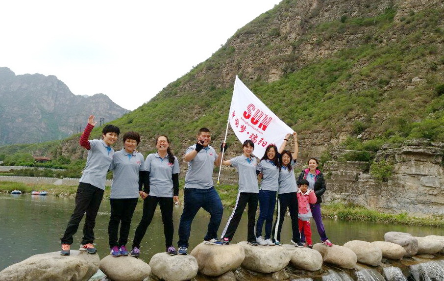 Travel at "Yesanpo Baili Canyon" in China