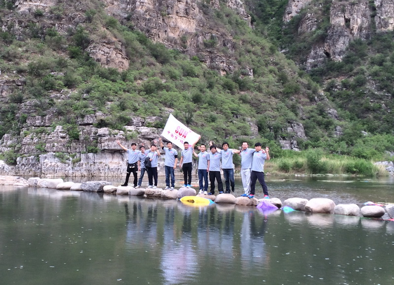 Travel at "Yesanpo Baili Canyon" in China